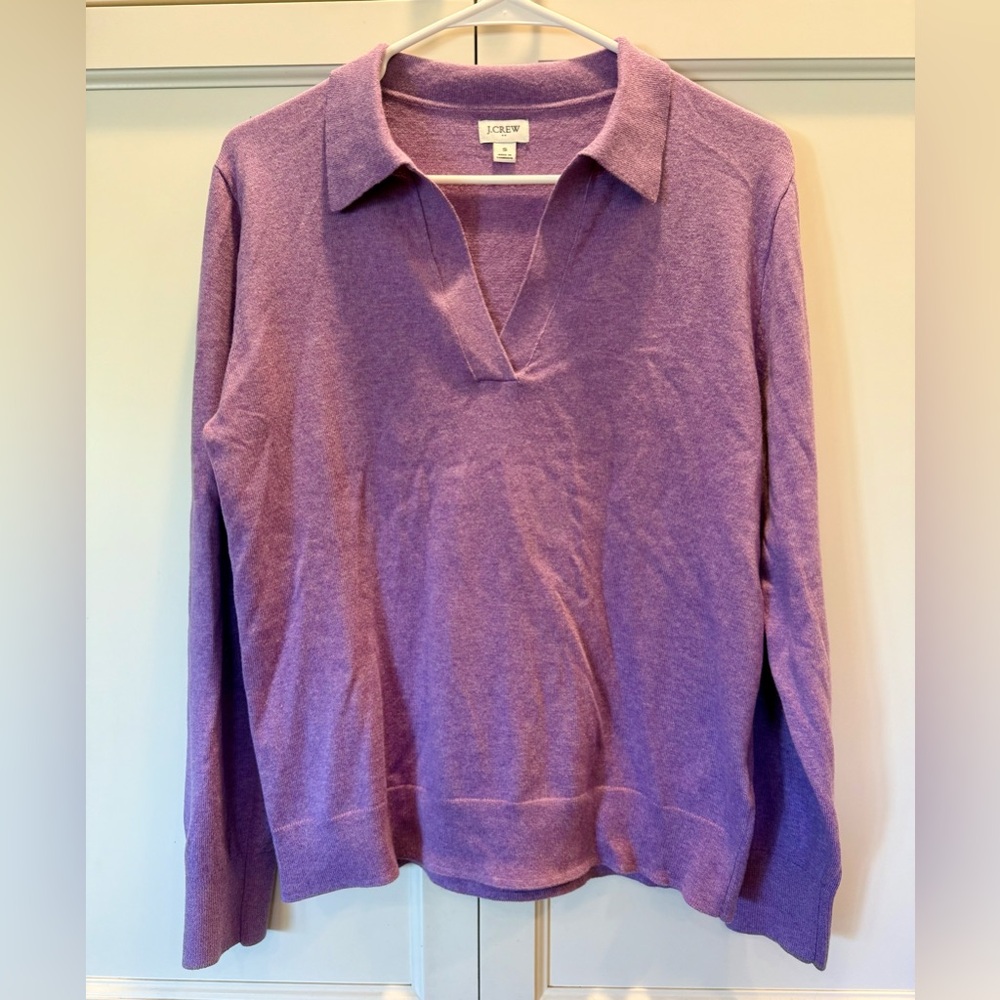 J.Crew Lavender Knit Top